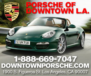 Downtown LA Porsche